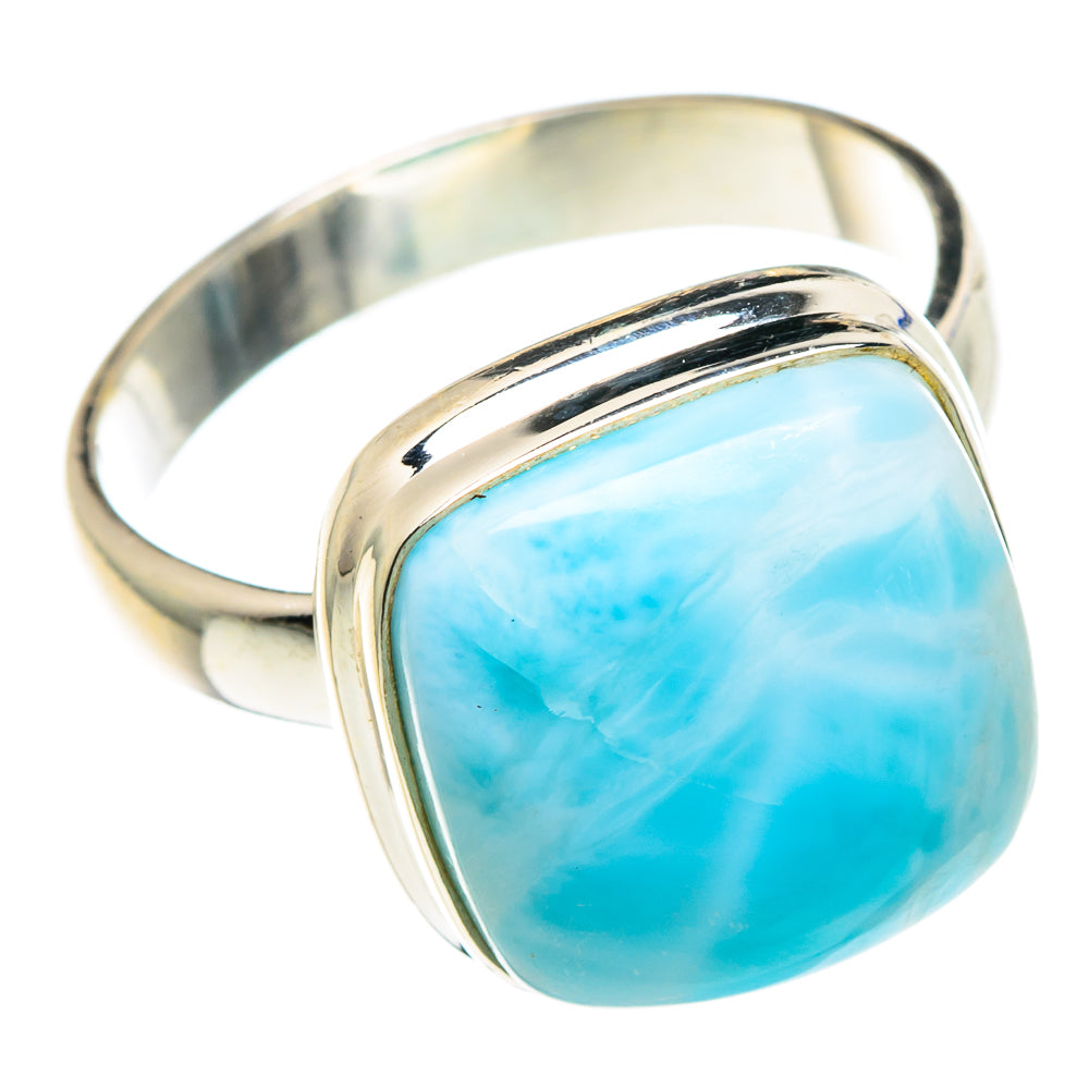 Larimar Rings handcrafted by Anasilvercos - RING89201