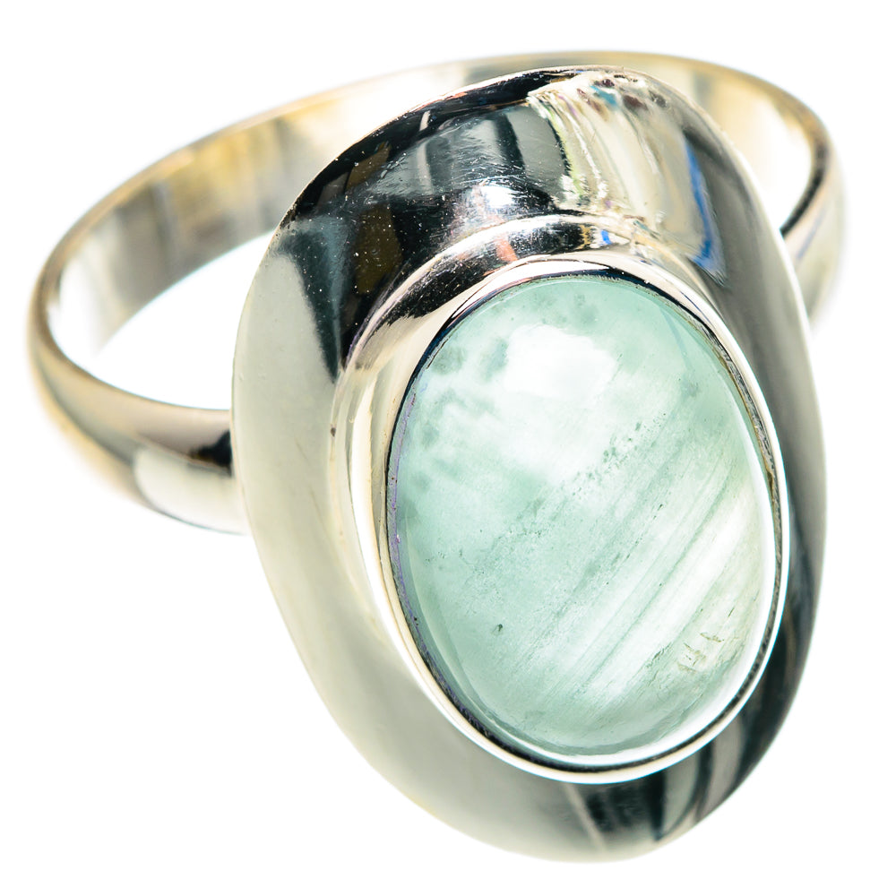 Aqua Chalcedony Rings handcrafted by Anasilvercos - RING89202