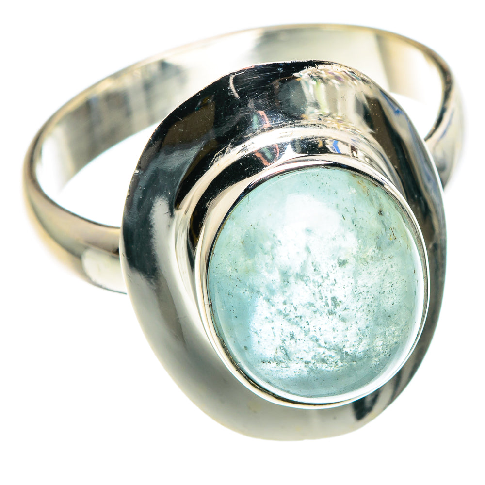 Aquamarine Rings handcrafted by Anasilvercos - RING89231