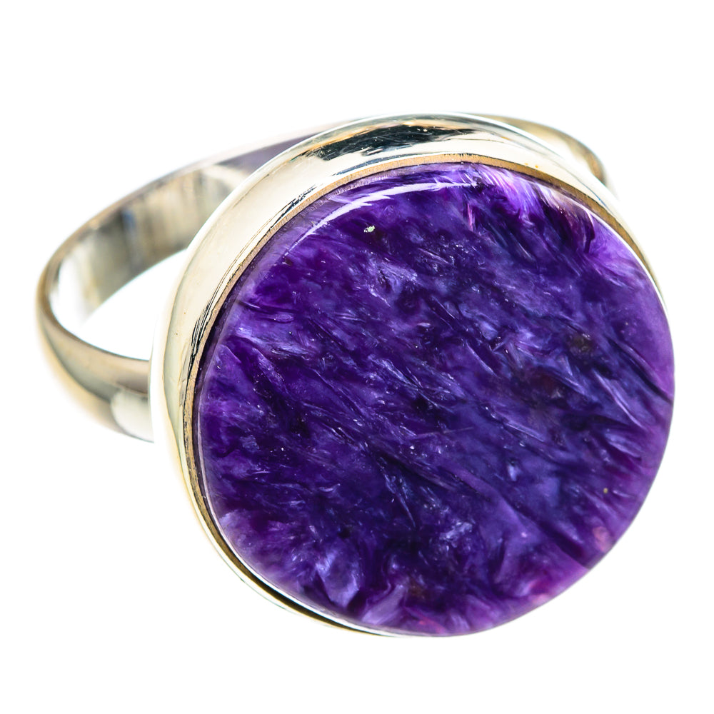 Charoite Rings handcrafted by Anasilvercos - RING89245