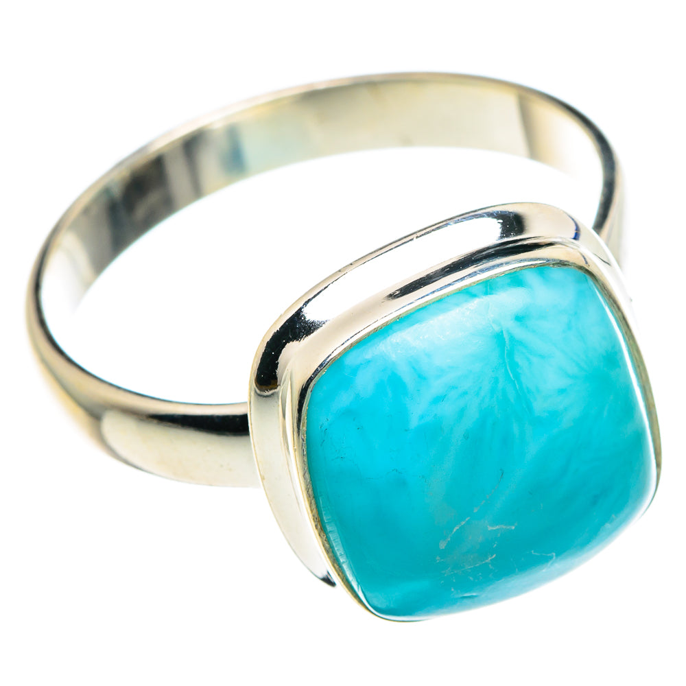 Larimar Rings handcrafted by Anasilvercos - RING89256