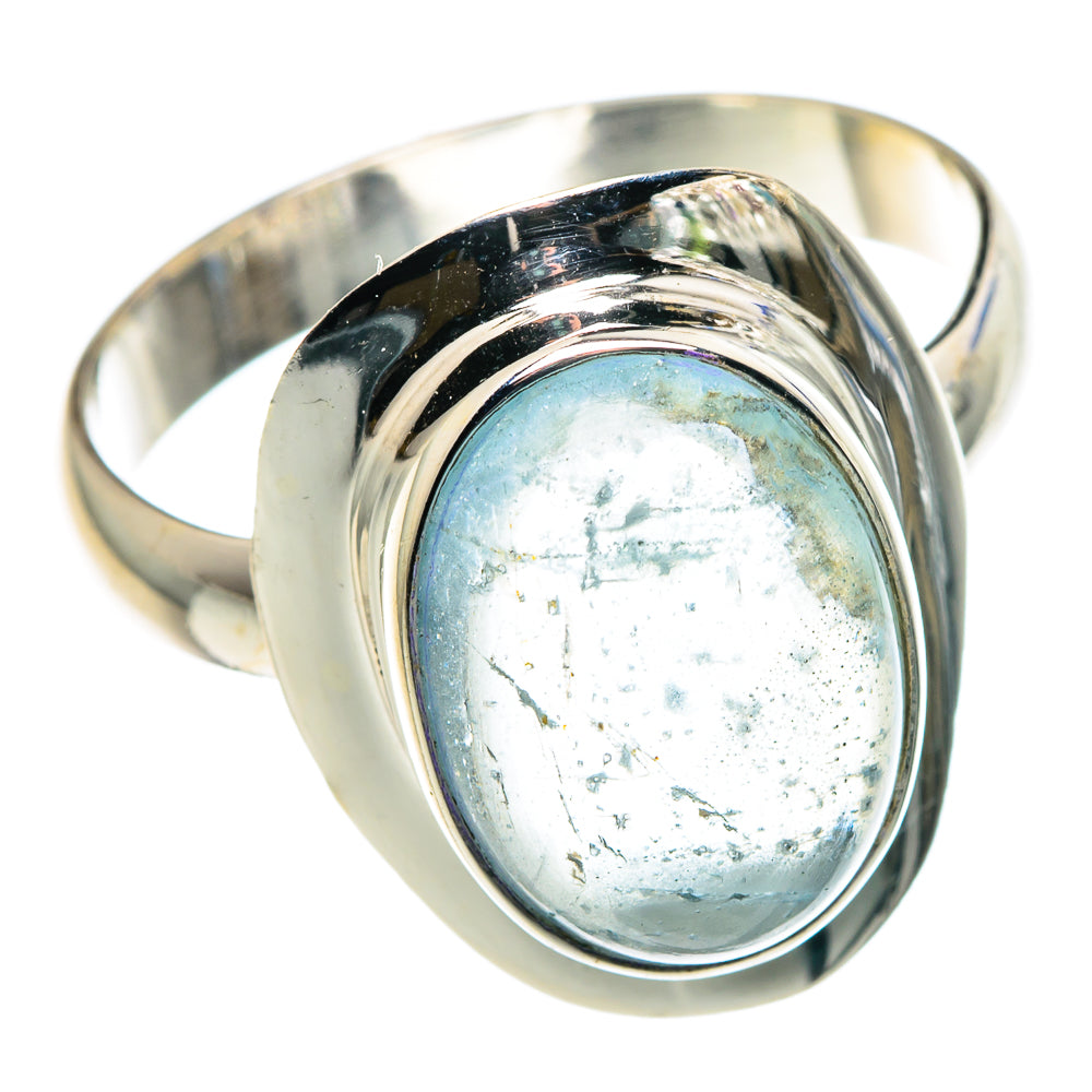 Aquamarine Rings handcrafted by Anasilvercos - RING89257