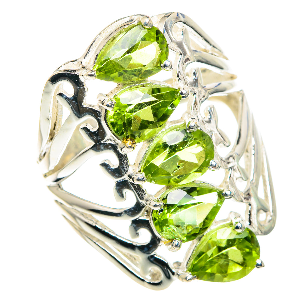 Peridot Rings handcrafted by Anasilvercos - RING89262