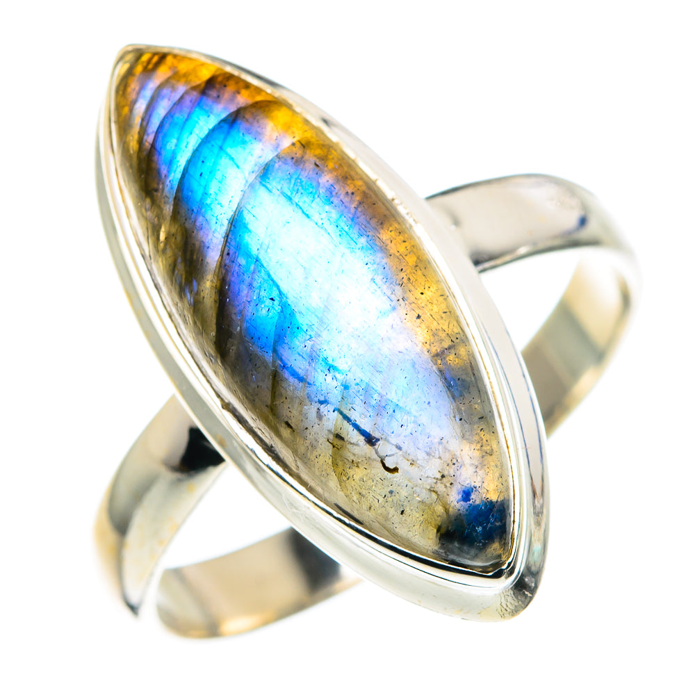 Labradorite Rings handcrafted by Anasilvercos - RING89280