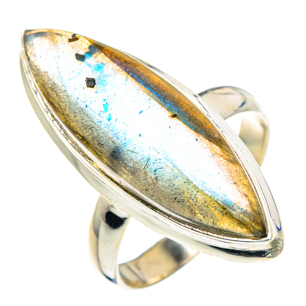 Labradorite Rings handcrafted by Anasilvercos - RING89295