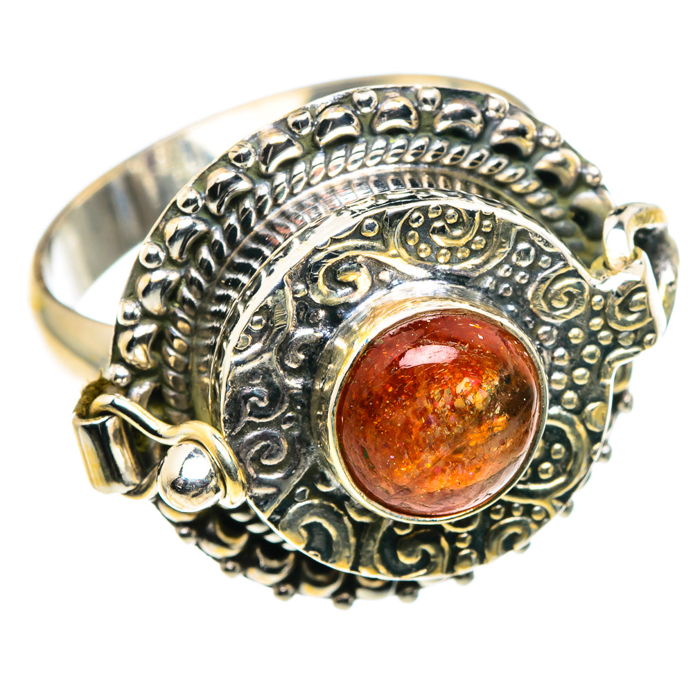 Sunstone Rings handcrafted by Anasilvercos - RING89309