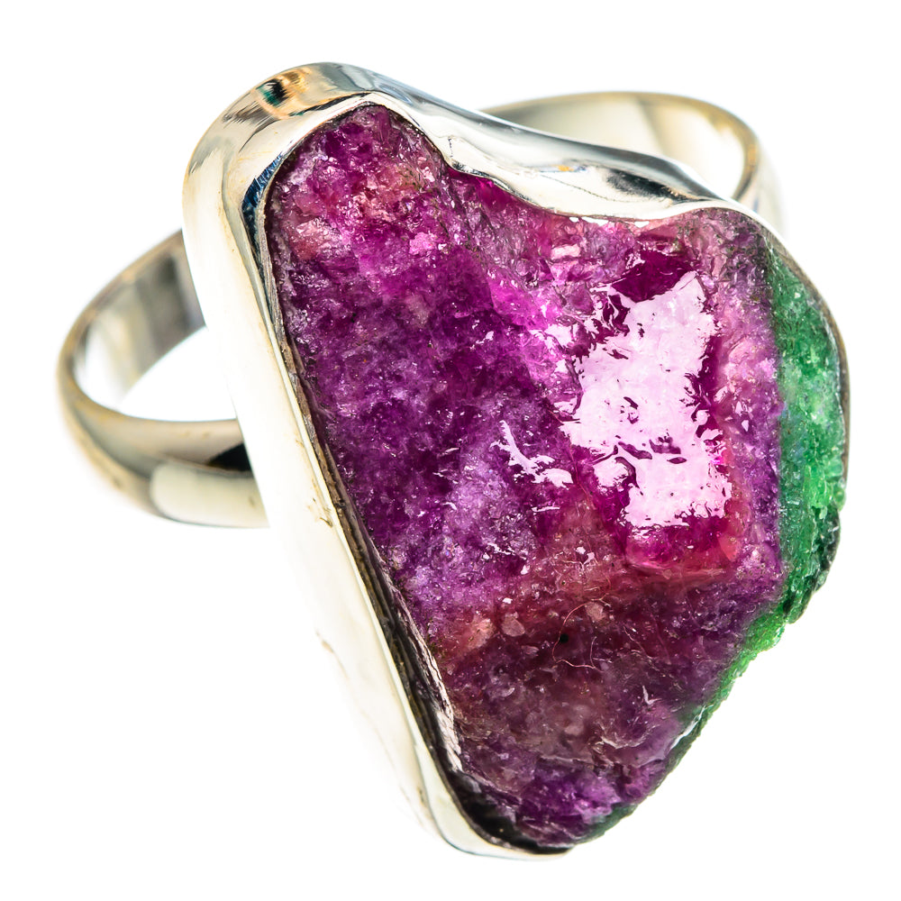 Ruby Zoisite Rings handcrafted by Anasilvercos - RING89325