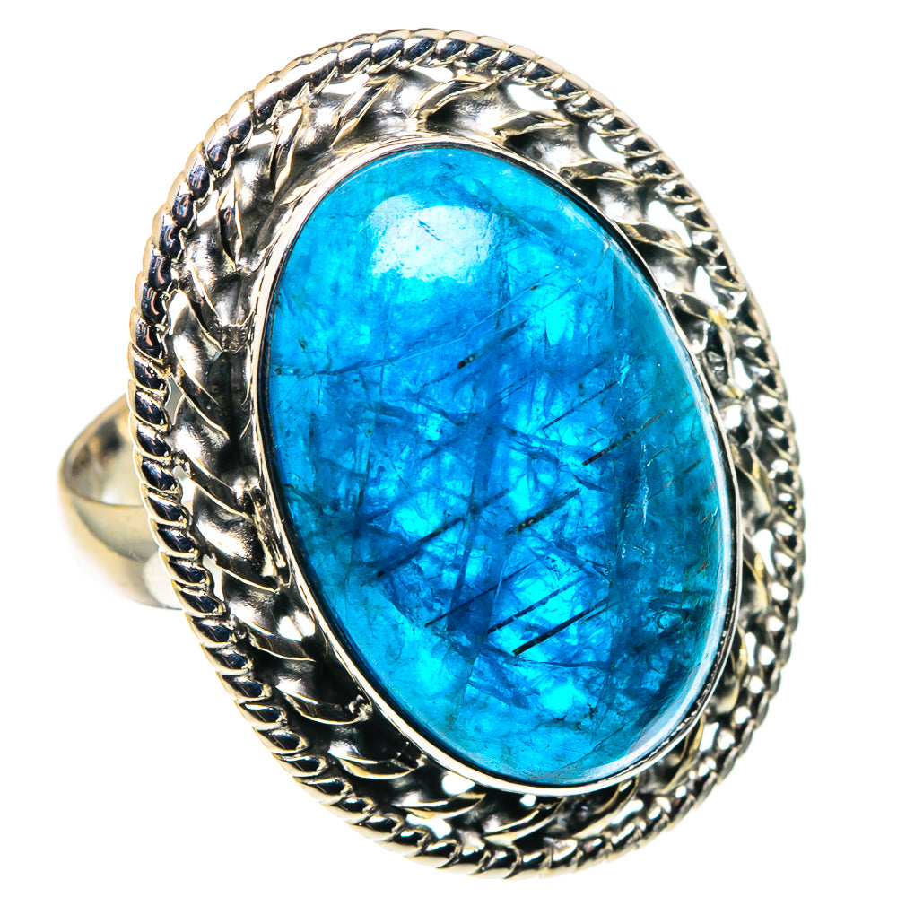 Apatite Rings handcrafted by Anasilvercos - RING89335