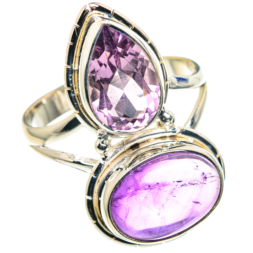 Amethyst Rings handcrafted by Anasilvercos - RING89346
