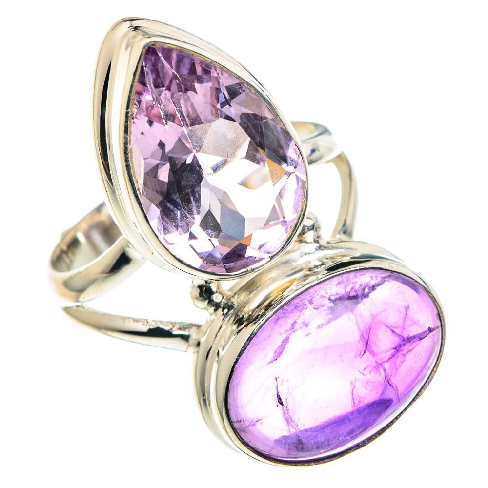 Amethyst Rings handcrafted by Anasilvercos - RING89371
