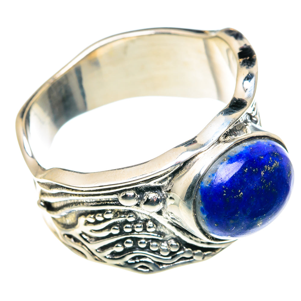 Lapis Lazuli Rings handcrafted by Anasilvercos - RING89376