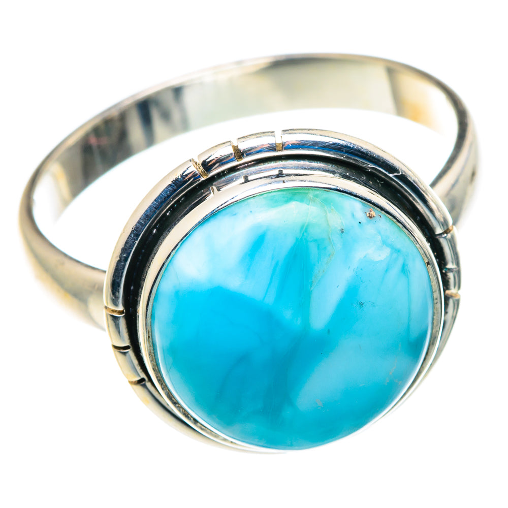 Larimar Rings handcrafted by Anasilvercos - RING89378