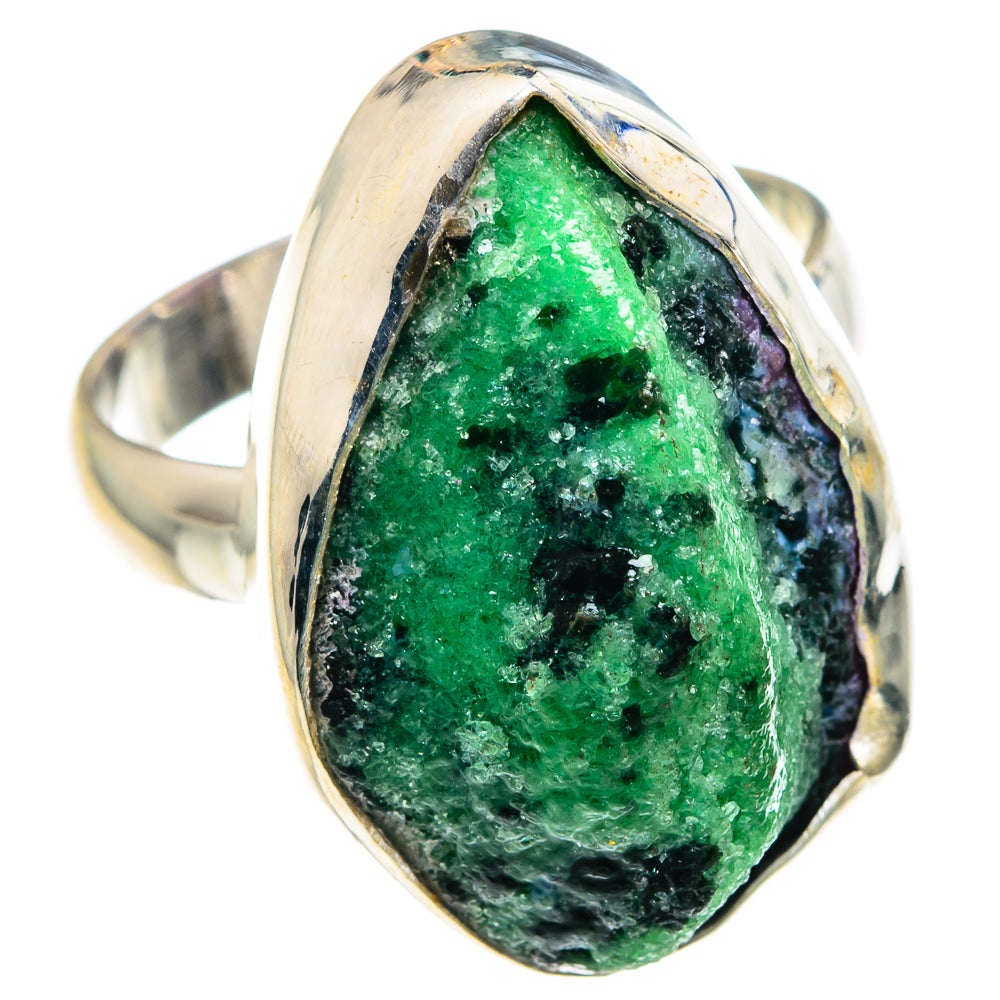 Ruby Zoisite Rings handcrafted by Anasilvercos - RING89380 - Photo 2