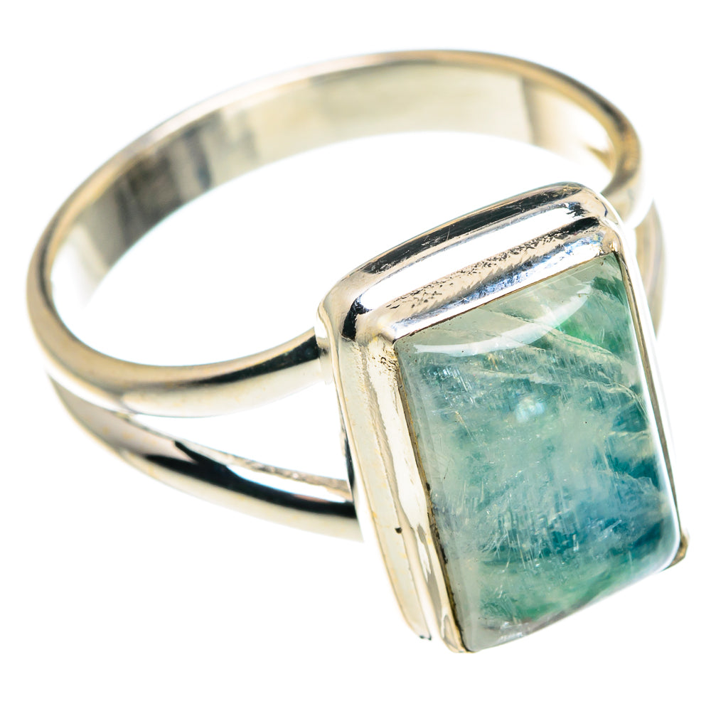 Rainbow Moonstone Rings handcrafted by Anasilvercos - RING89381