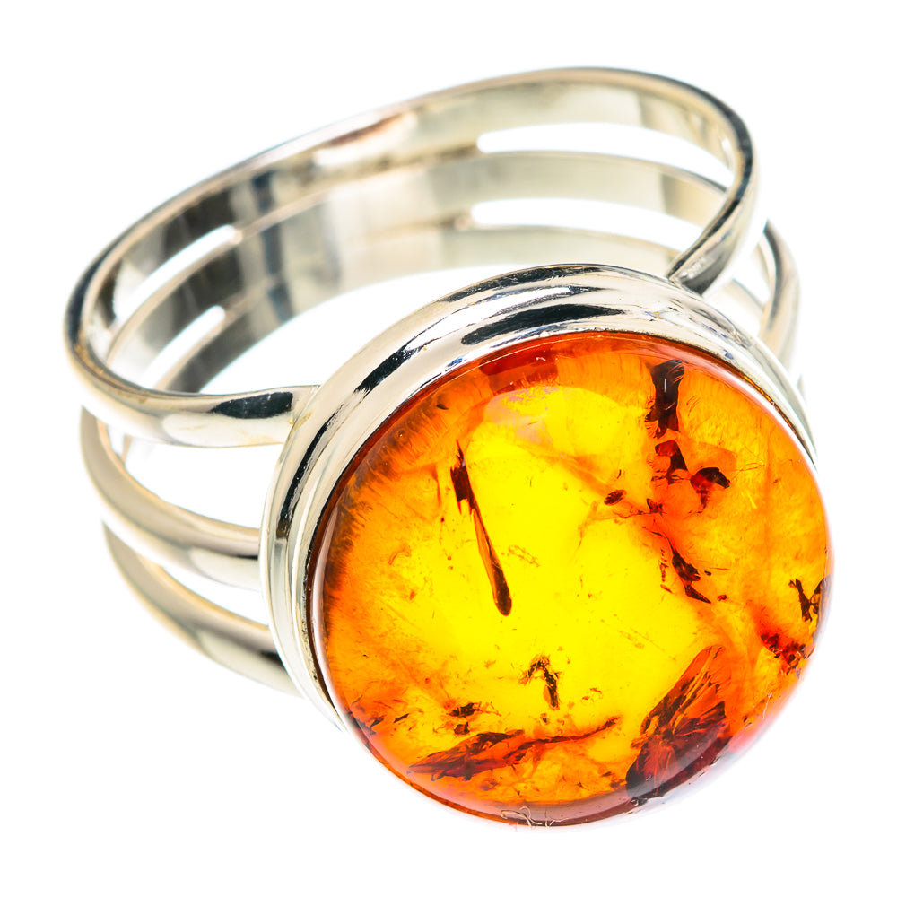 Baltic Amber Rings handcrafted by Anasilvercos - RING89388