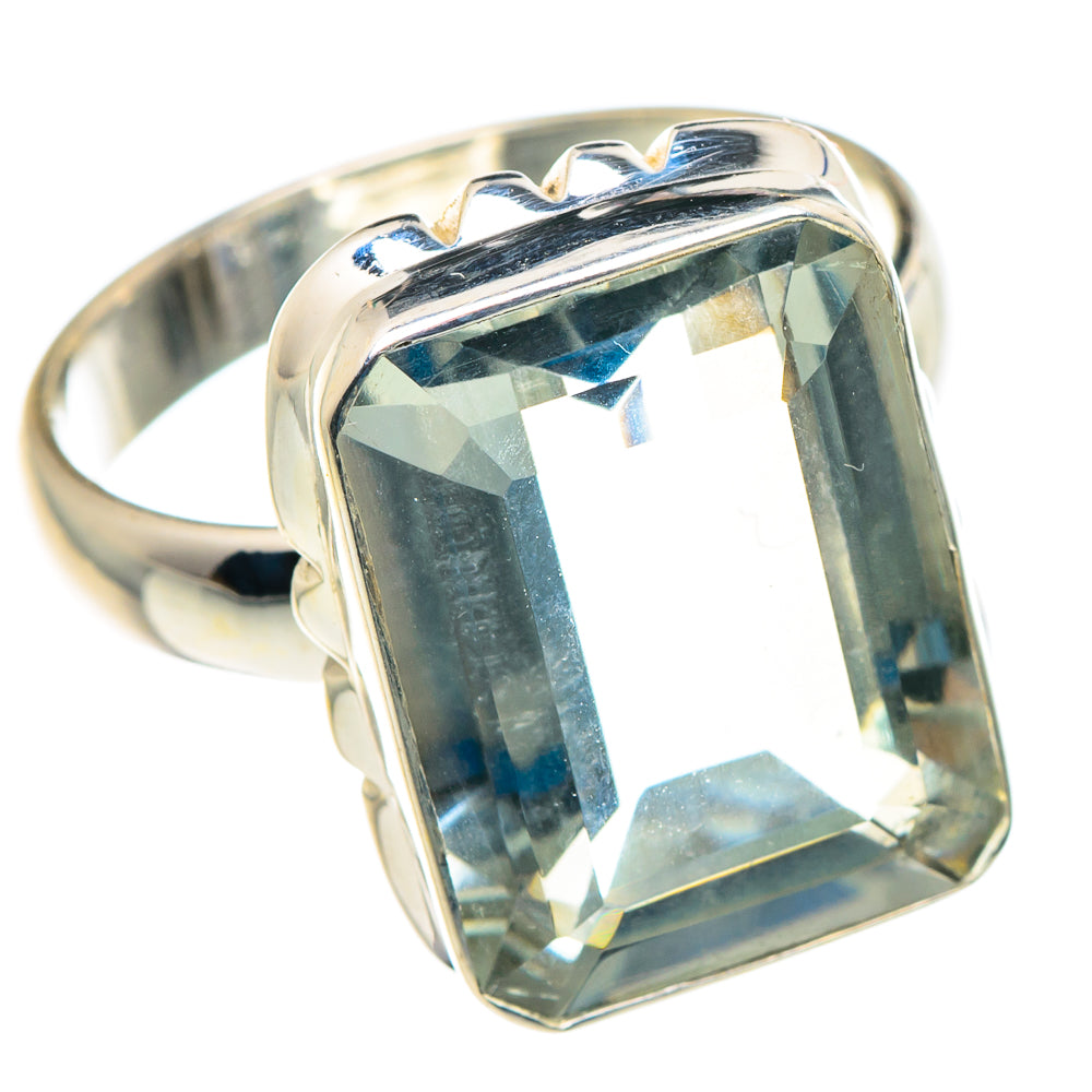 White Quartz Rings handcrafted by Anasilvercos - RING89418