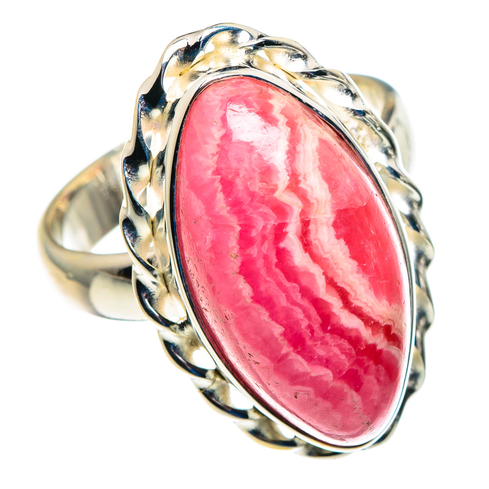 Rhodochrosite Rings handcrafted by Anasilvercos - RING89428