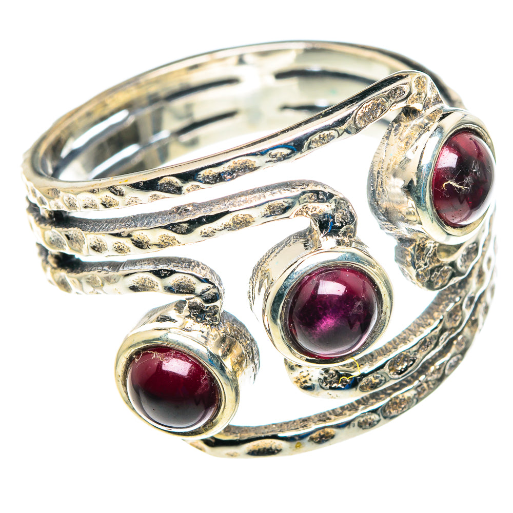 Garnet Rings handcrafted by Anasilvercos - RING89431