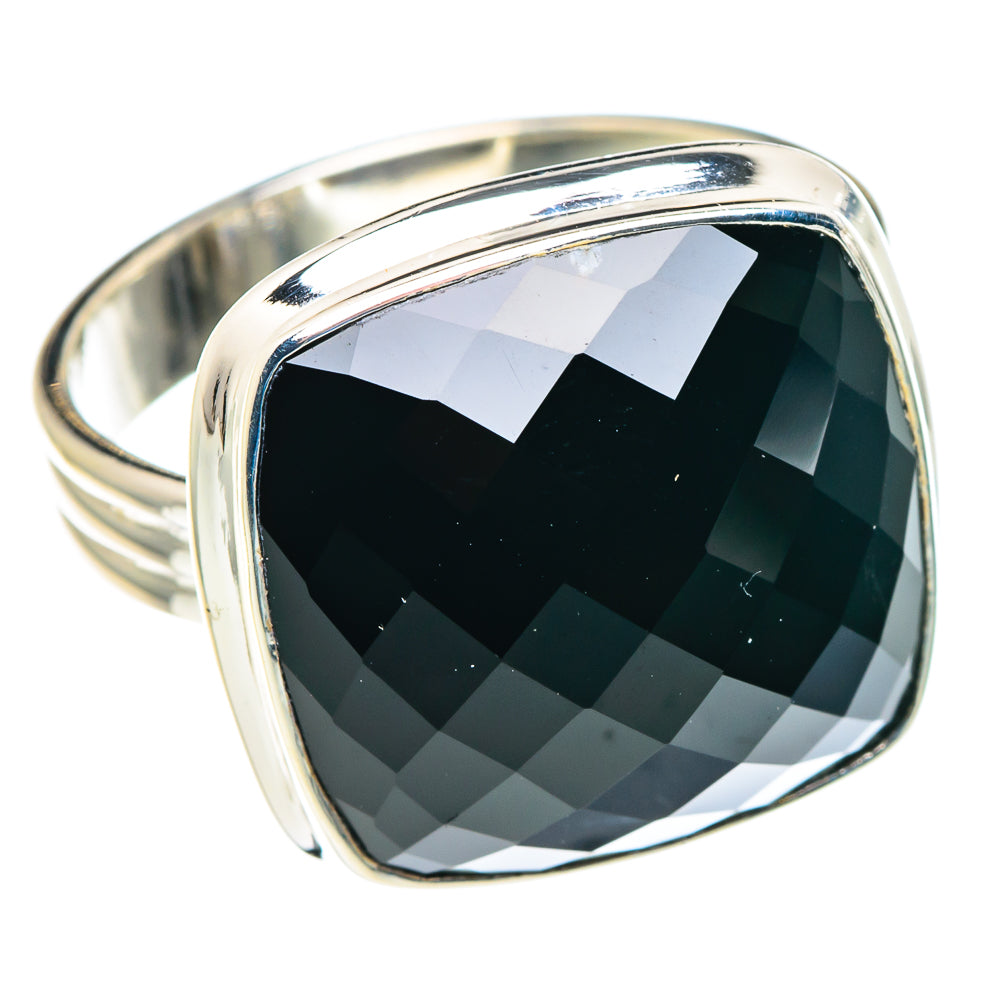 Black Onyx Rings handcrafted by Anasilvercos - RING89434