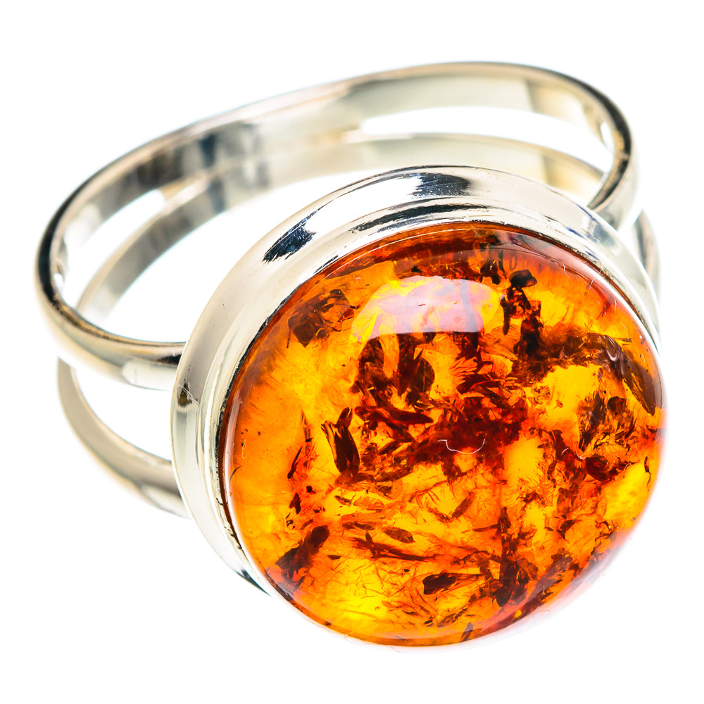 Baltic Amber Rings handcrafted by Anasilvercos - RING89456