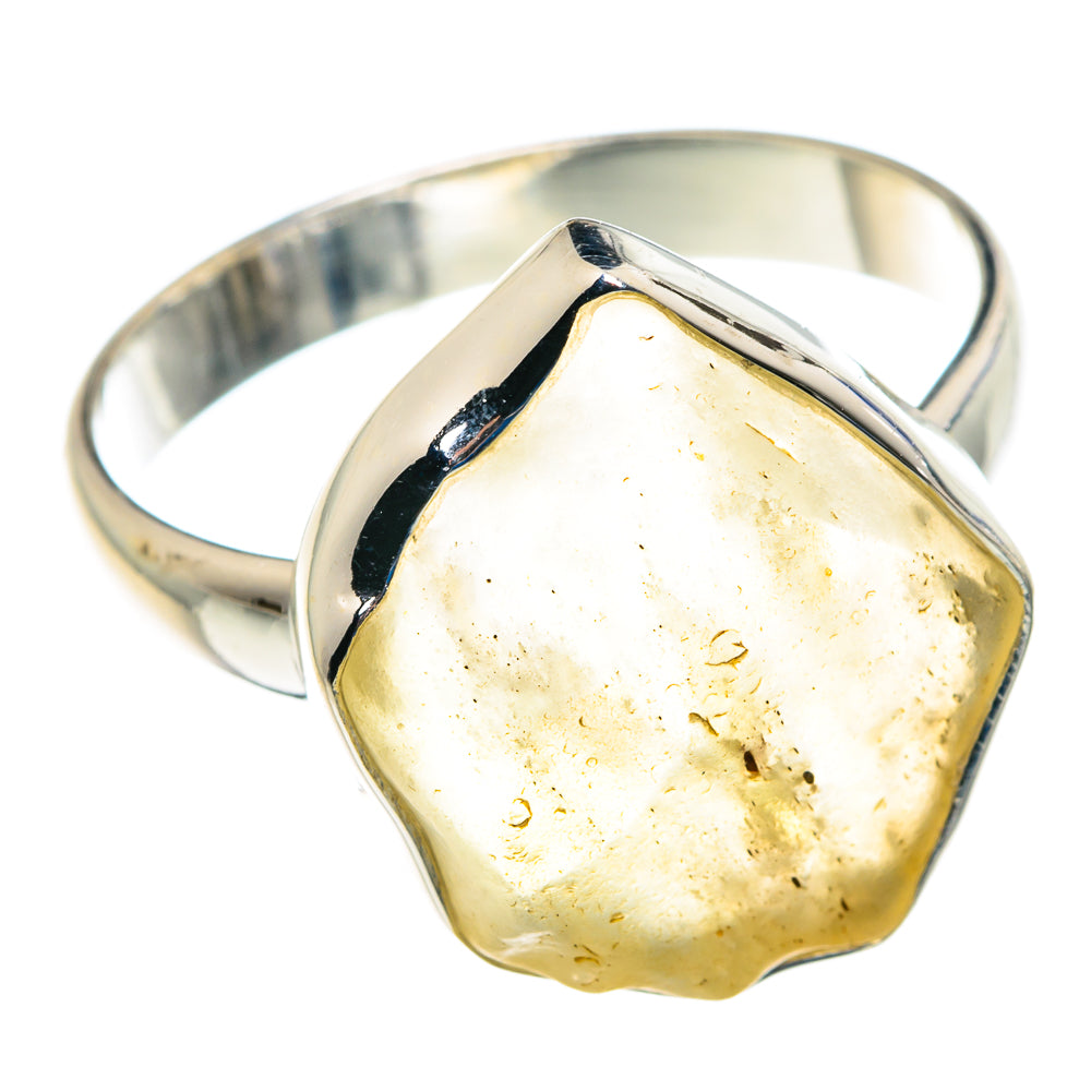 Libyan Glass Rings handcrafted by Anasilvercos - RING89459
