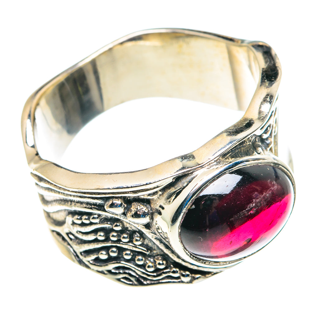 Garnet Rings handcrafted by Anasilvercos - RING89464