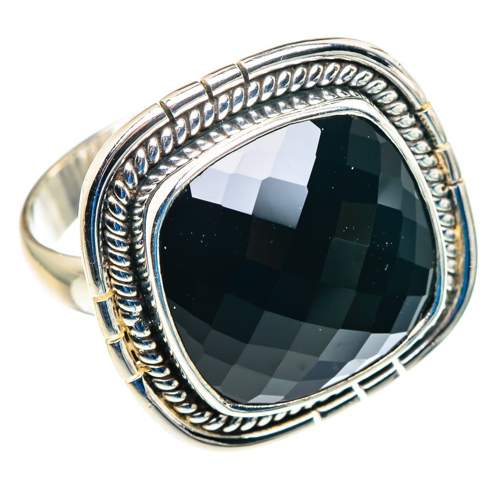 Black Onyx Rings handcrafted by Anasilvercos - RING89467