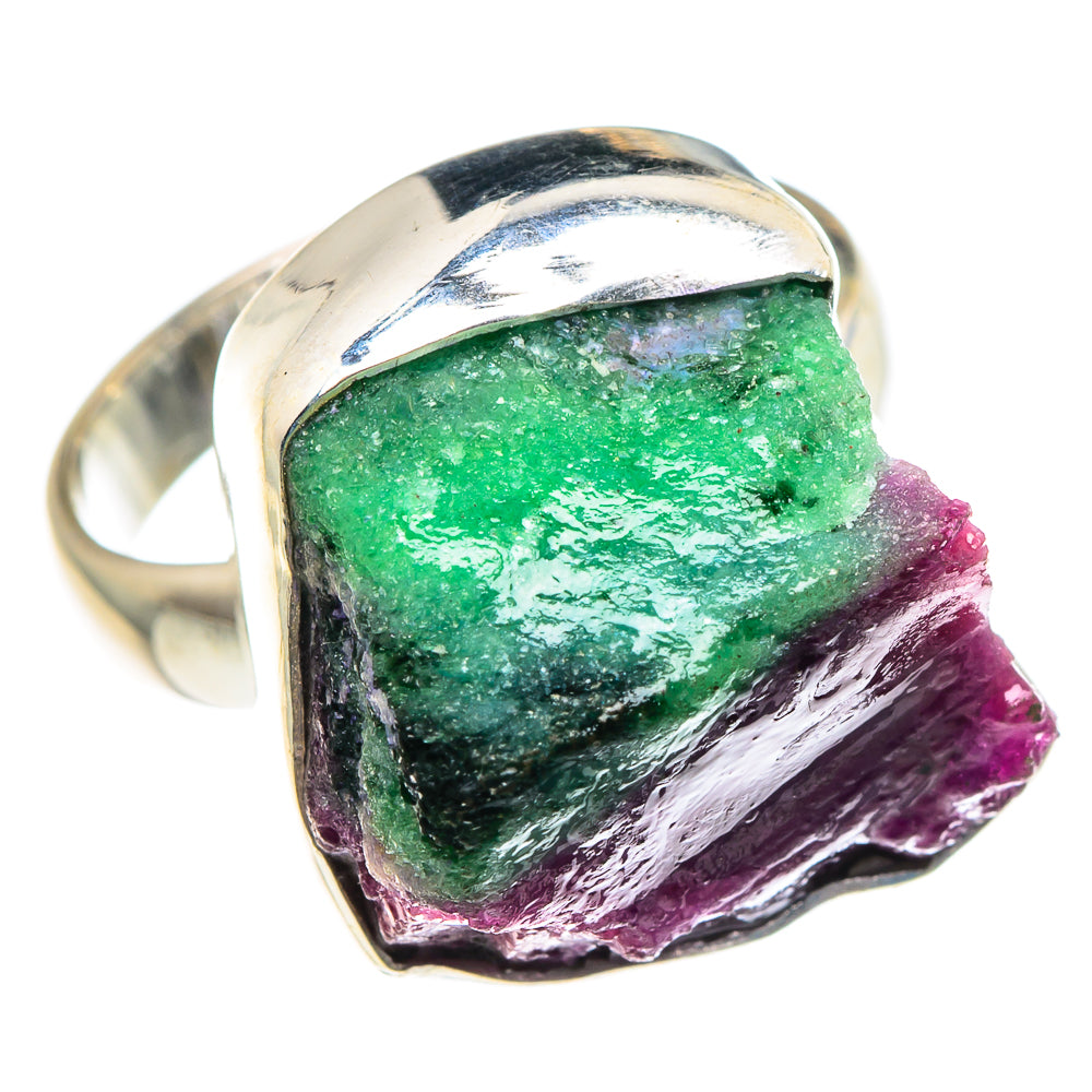 Ruby Zoisite Rings handcrafted by Anasilvercos - RING89472