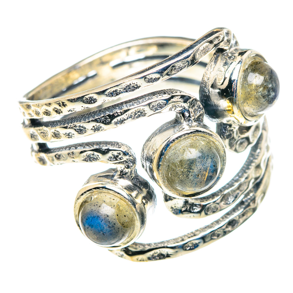Labradorite Rings handcrafted by Anasilvercos - RING89482