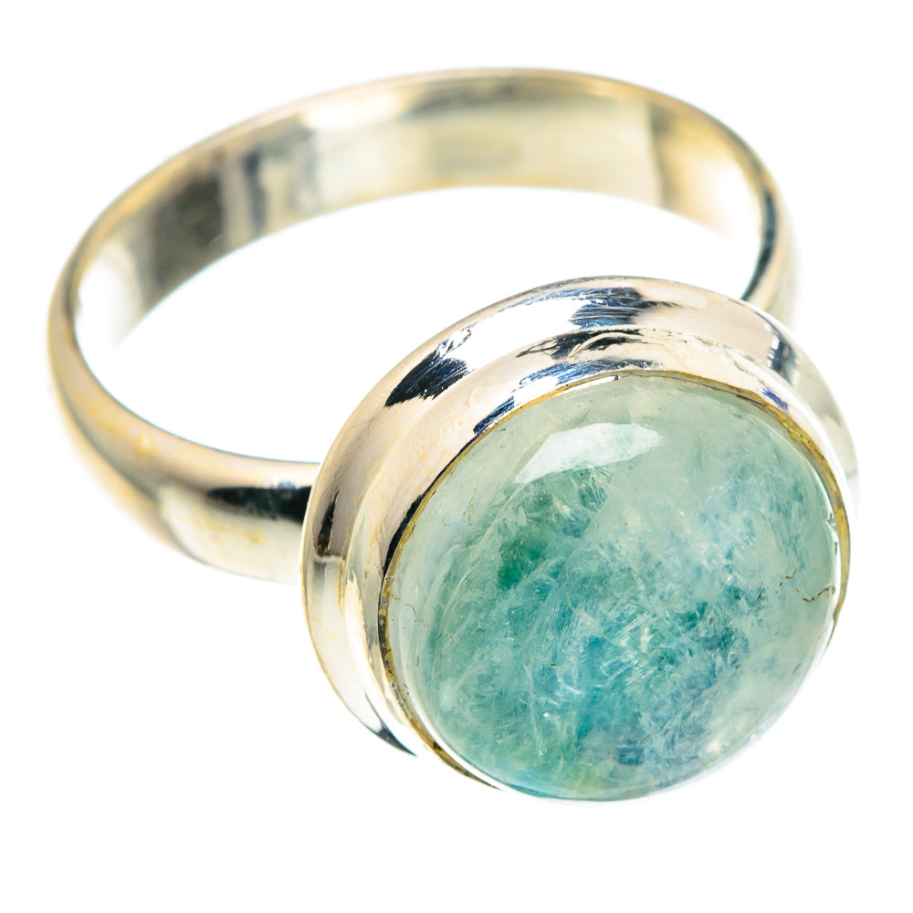 Green Moonstone Rings handcrafted by Anasilvercos - RING89485