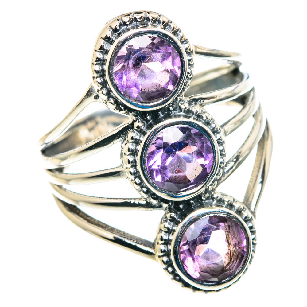 Amethyst Rings handcrafted by Anasilvercos - RING89497