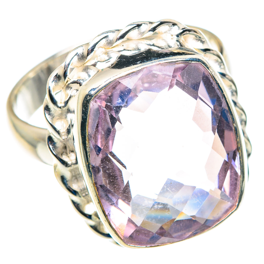 Kunzite Rings handcrafted by Anasilvercos - RING89498