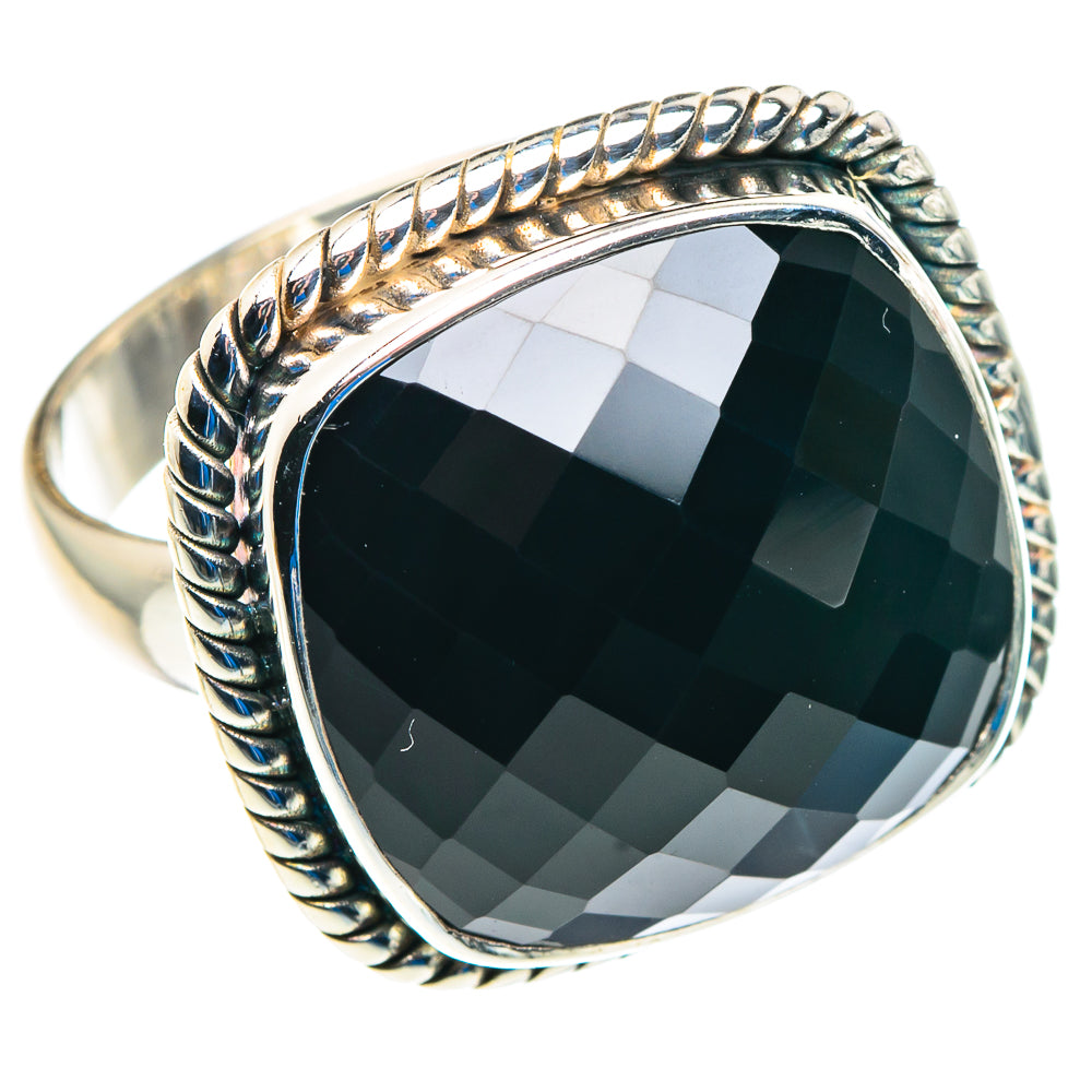 Black Onyx Rings handcrafted by Anasilvercos - RING89499