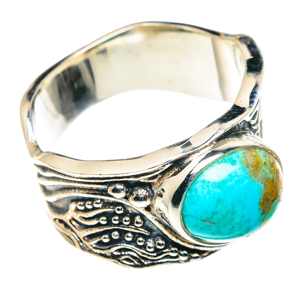 Larimar Rings handcrafted by Anasilvercos - RING89512