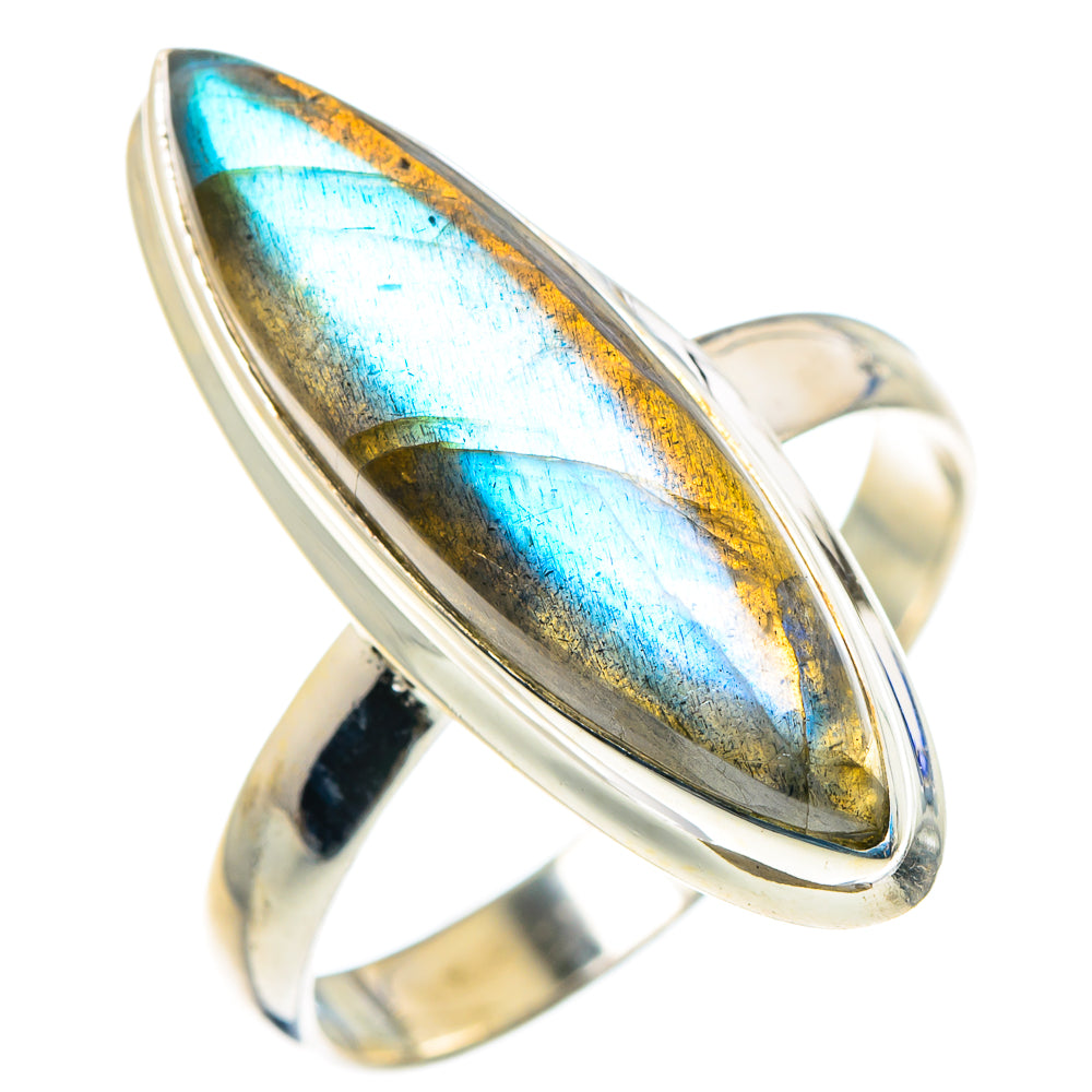 Labradorite Rings handcrafted by Anasilvercos - RING89515