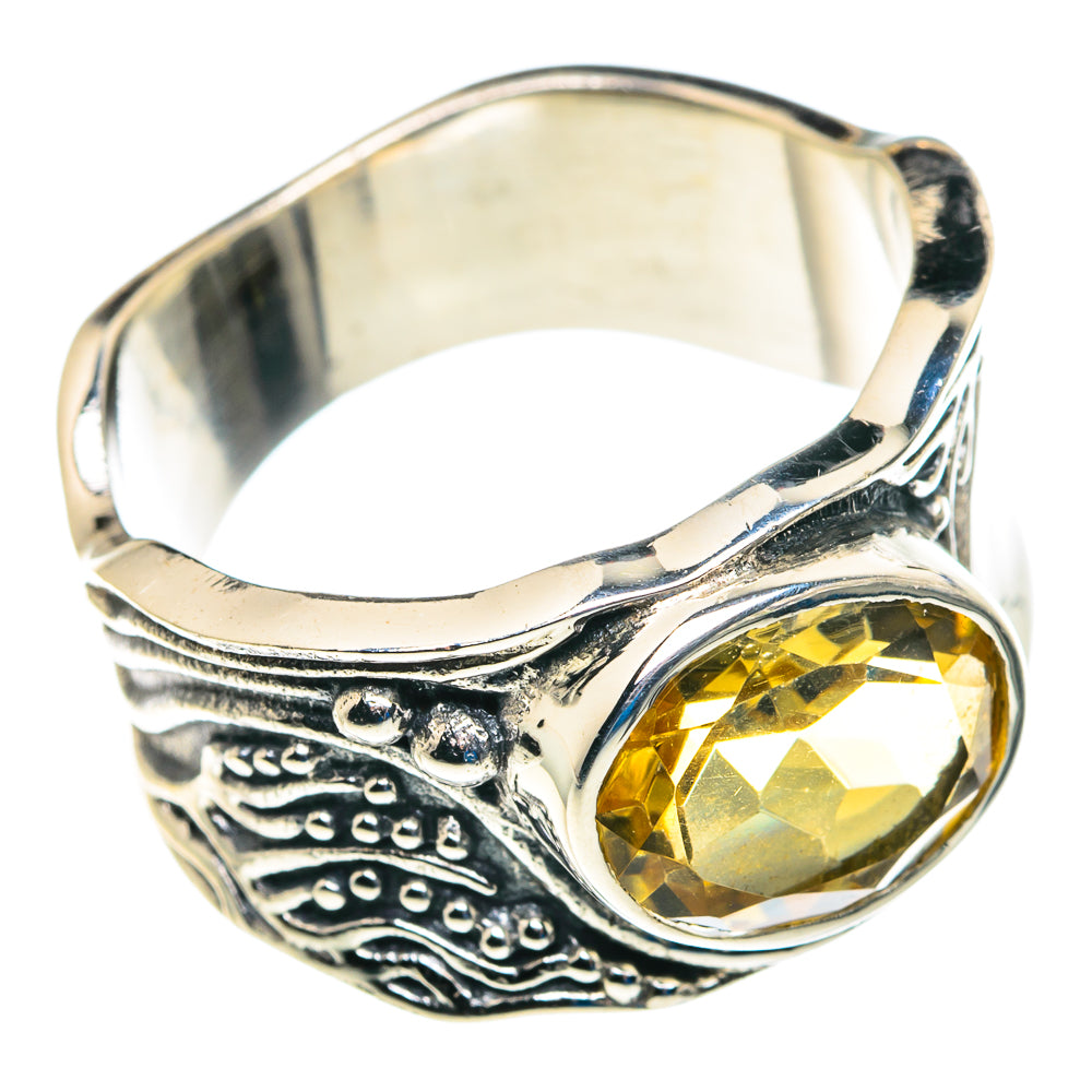 Citrine Rings handcrafted by Anasilvercos - RING89521