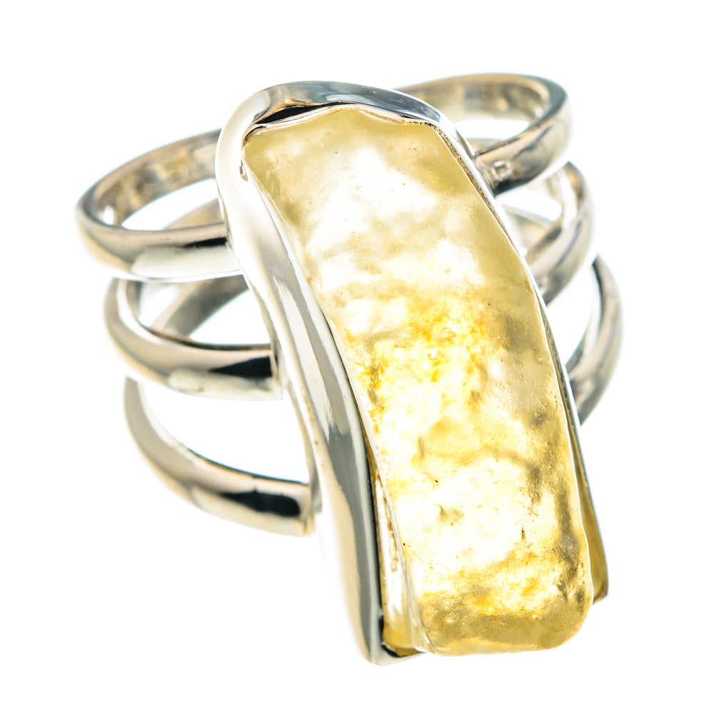 Libyan Glass Rings handcrafted by Anasilvercos - RING89522