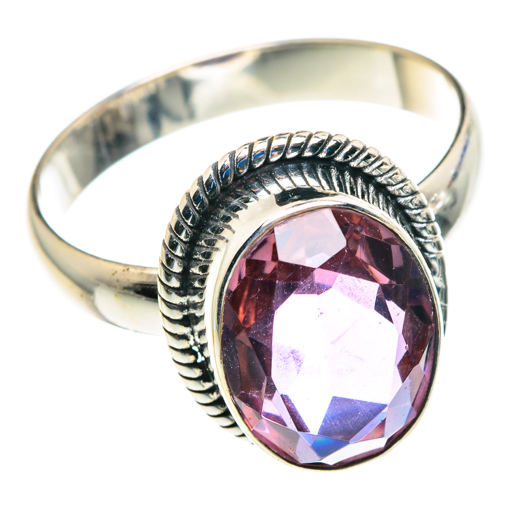 Color Change Alexandrite Rings handcrafted by Anasilvercos - RING89527