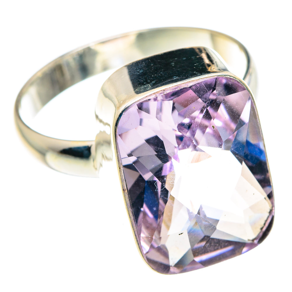 Kunzite Rings handcrafted by Anasilvercos - RING89529