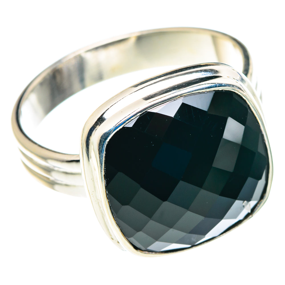 Black Onyx Rings handcrafted by Anasilvercos - RING89531 - Photo 2