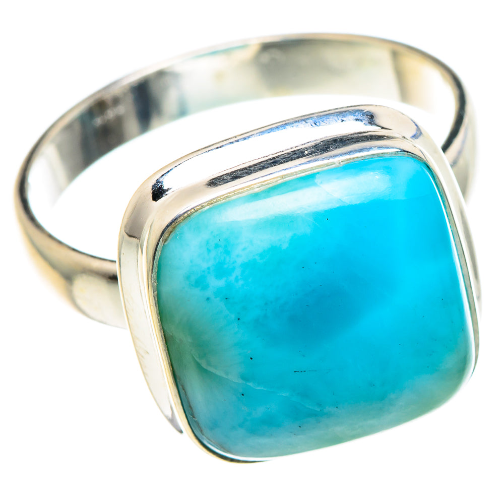 Larimar Rings handcrafted by Anasilvercos - RING89545