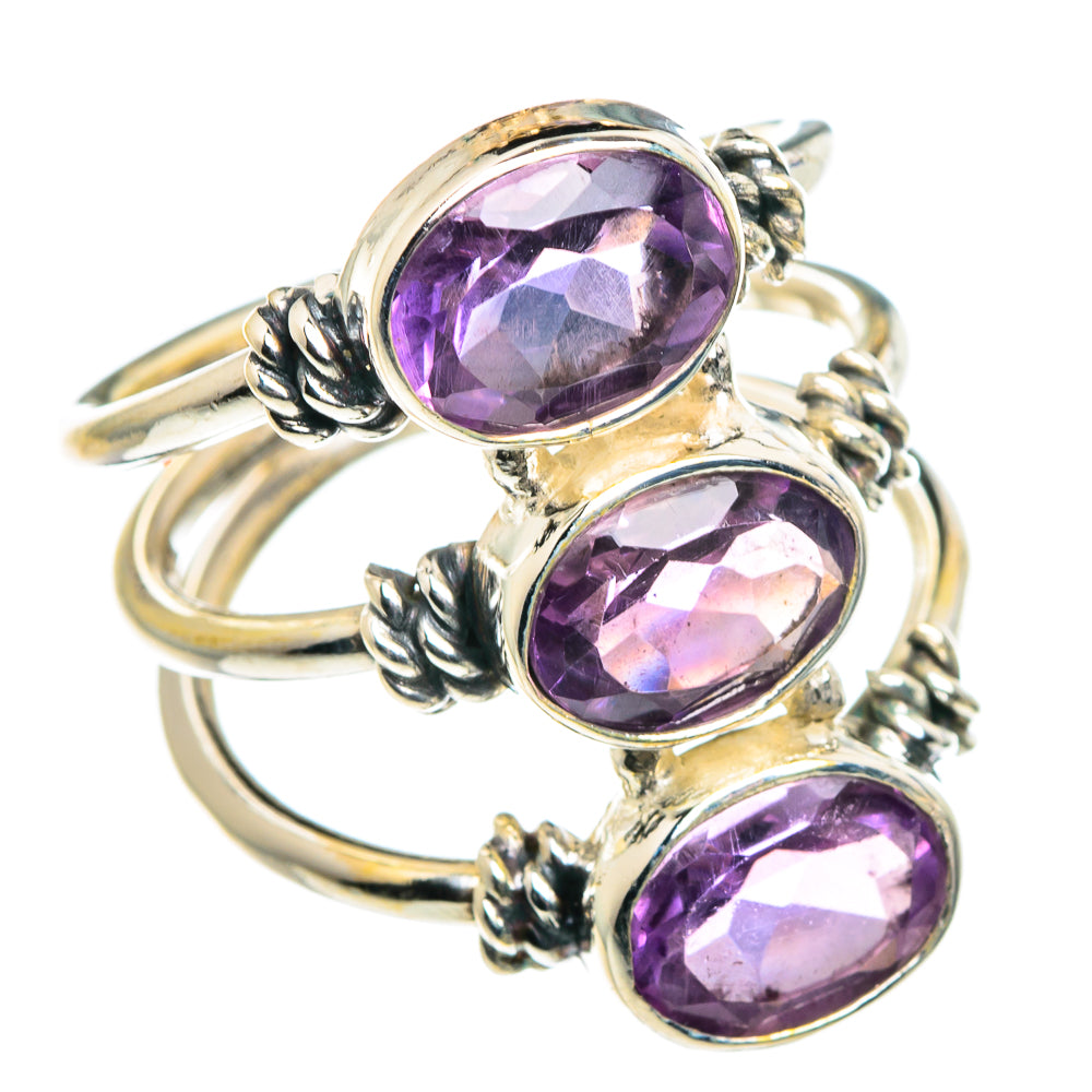 Amethyst Rings handcrafted by Anasilvercos - RING89557