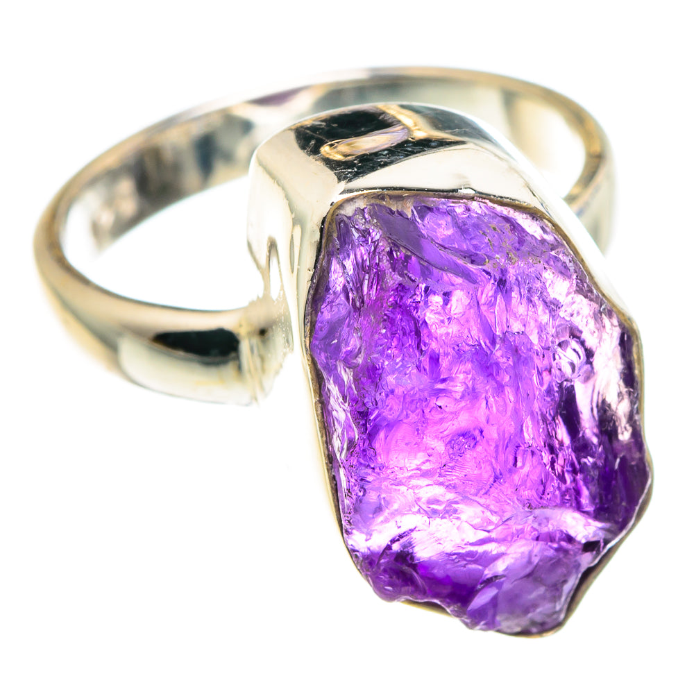 Amethyst Rings handcrafted by Anasilvercos - RING89558
