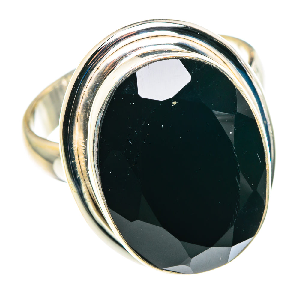 Black Onyx Rings handcrafted by Anasilvercos - RING89561 - Photo 2
