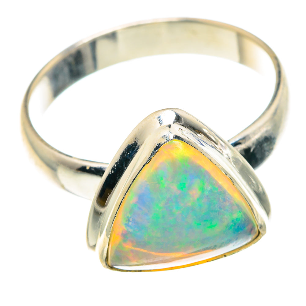 Ethiopian Opal Rings handcrafted by Anasilvercos - RING89565