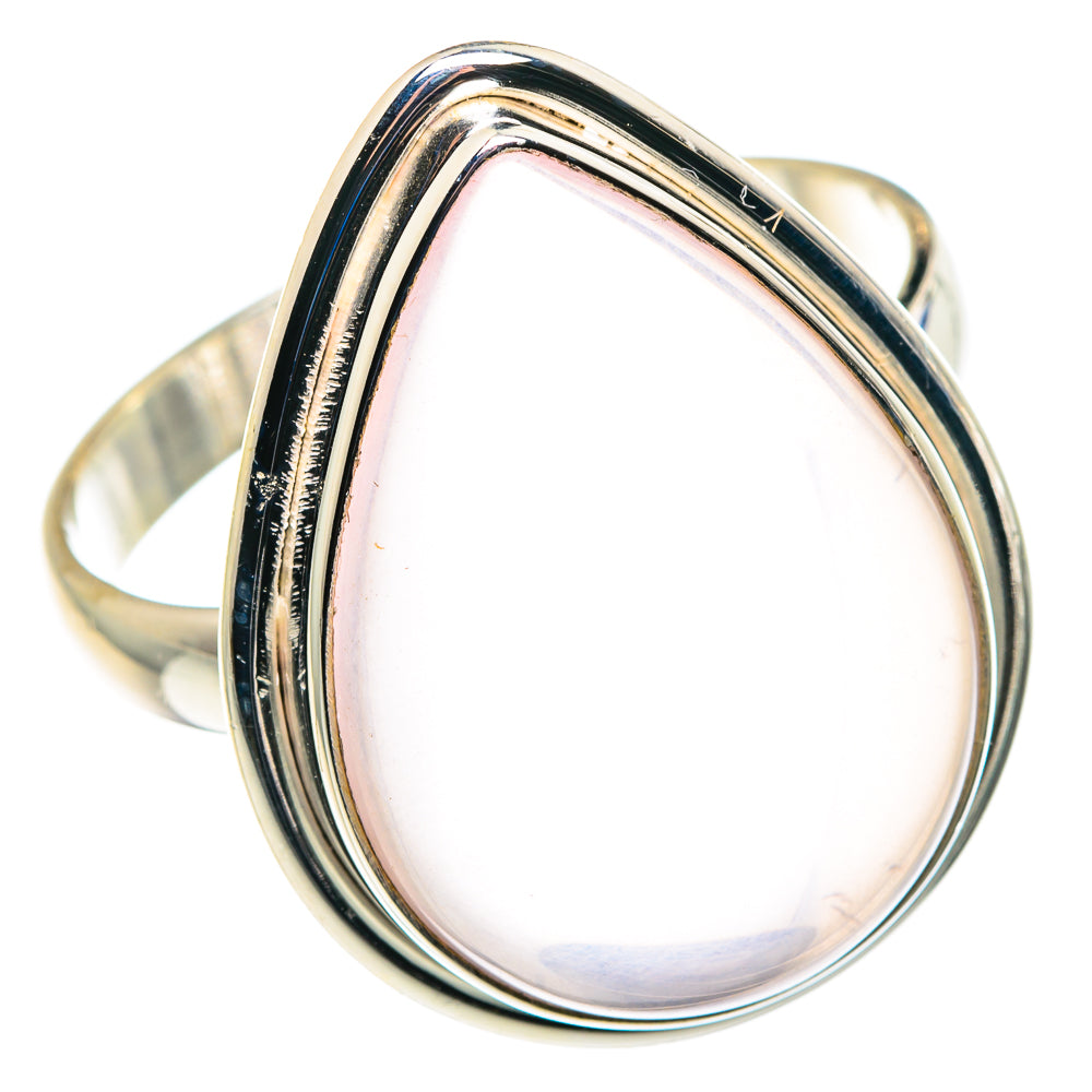 Rose Quartz Rings handcrafted by Anasilvercos - RING89585