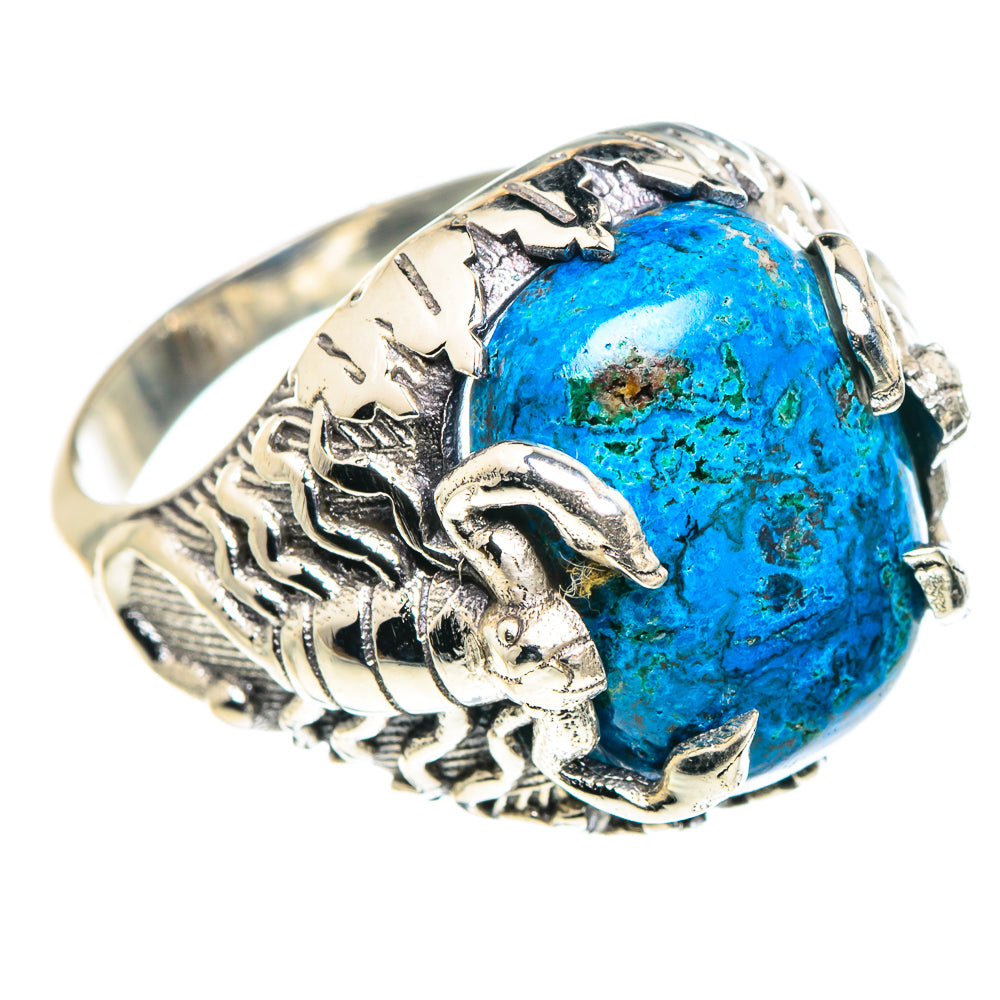 Chrysocolla Rings handcrafted by Anasilvercos - RING89609