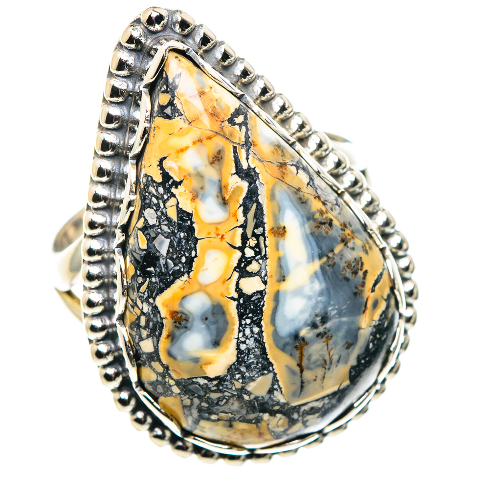 Wild Horse Jasper Rings handcrafted by Anasilvercos - RING89617
