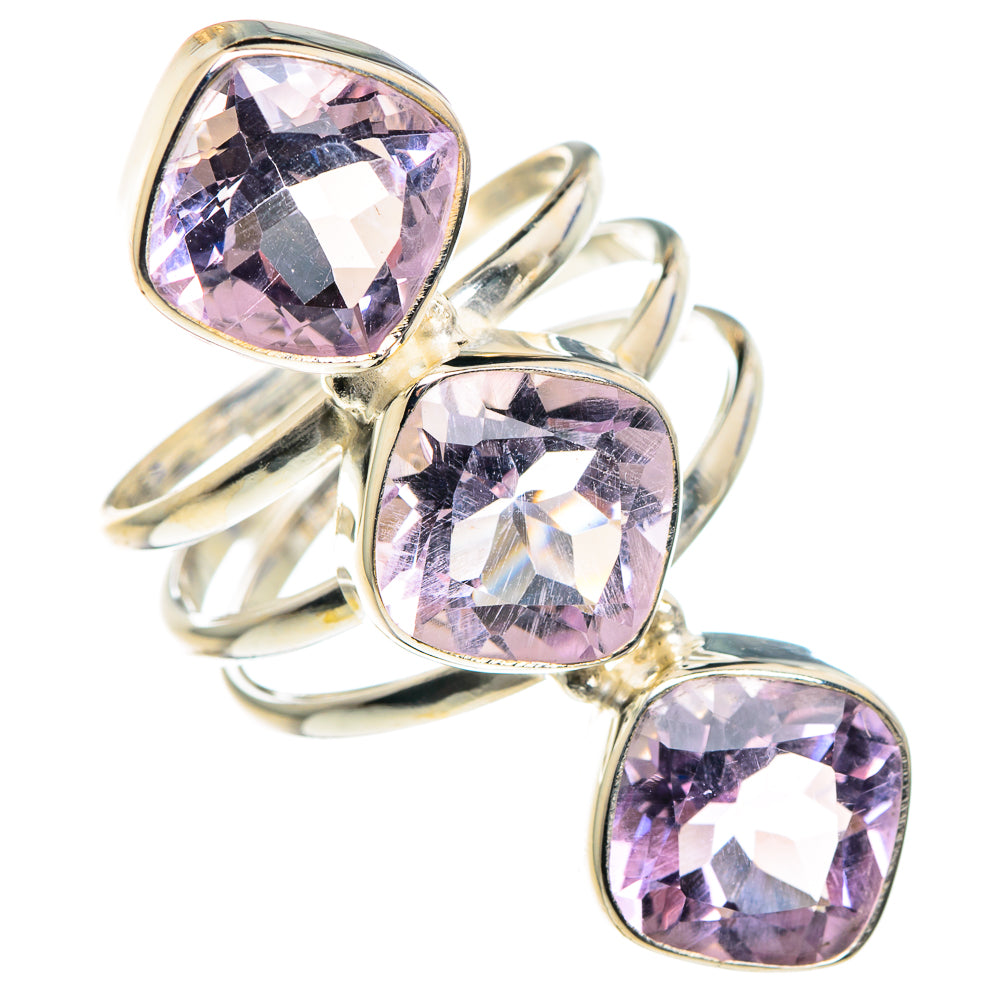Kunzite Rings handcrafted by Anasilvercos - RING89631
