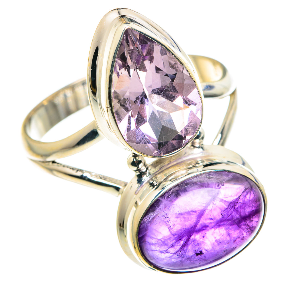 Amethyst Rings handcrafted by Anasilvercos - RING89632